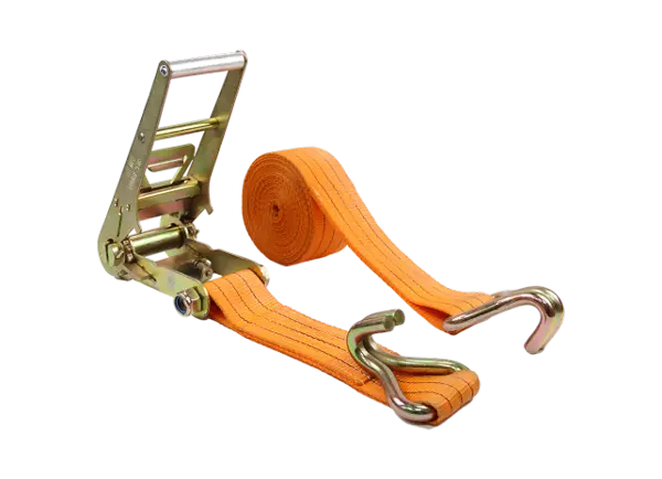 Juego de amarre con trinquete ajustable